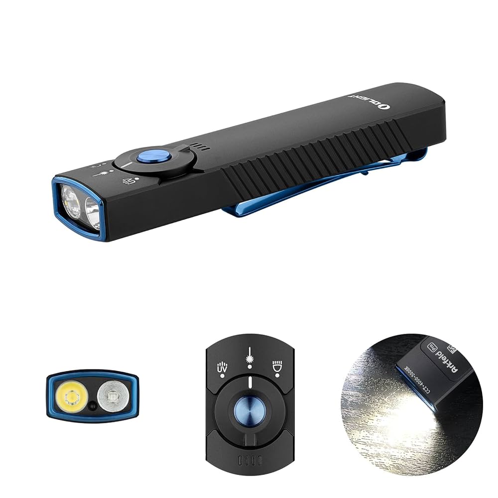 OLIGHT Arkfeld Pro Rechargeable EDC Flat Flashlight with